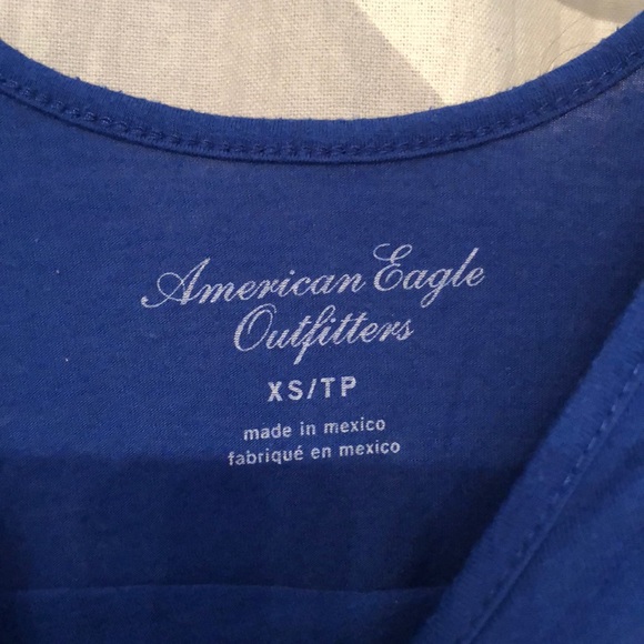American eagle blue crop top - Picture 2 of 2